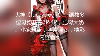 大神【luckydog7】，调教多位母狗开发3P 4P，肥臀大奶、小家碧玉，叫声淫荡，精彩内容看图