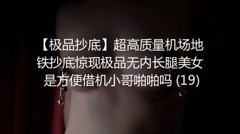 【极品抄底】超高质量机场地铁抄底惊现极品无内长腿美女 是方便借机小哥啪啪吗 (19)