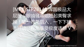 [MP4]STP28145 浑圆极品大屁股！眼镜骚御姐翘起美臀求操！第一视角后入，一下下撞击抖动，视角享受极度诱惑 VIP0600