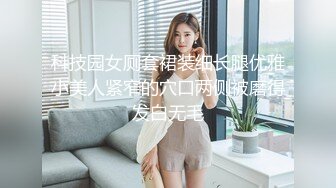 科技园女厕套裙装细长腿优雅小美人紧窄的穴口两侧被磨得发白无毛