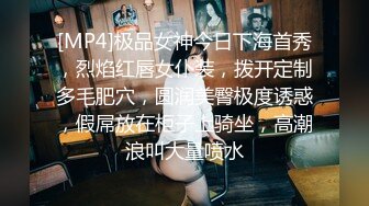 [MP4]极品女神今日下海首秀，烈焰红唇女仆装，拨开定制多毛肥穴，圆润美臀极度诱惑，假屌放在柜子上骑坐，高潮浪叫大量喷水