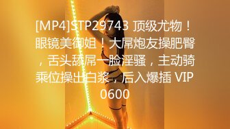 [MP4]STP29743 顶级尤物！眼镜美御姐！大屌炮友操肥臀，舌头舔屌一脸淫骚，主动骑乘位操出白浆，后入爆插 VIP0600