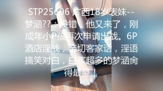 STP25606 广西18岁表妹--梦涵??：没错，他又来了，刚成年小P孩再次申请出战。6P酒店淫战，亲切客家话，淫语搞笑对白，白浆超多的梦涵肏得最爽！