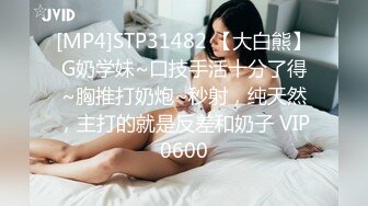 [MP4]STP31482 【大白熊】G奶学妹~口技手活十分了得~胸推打奶炮~秒射，纯天然，主打的就是反差和奶子 VIP0600